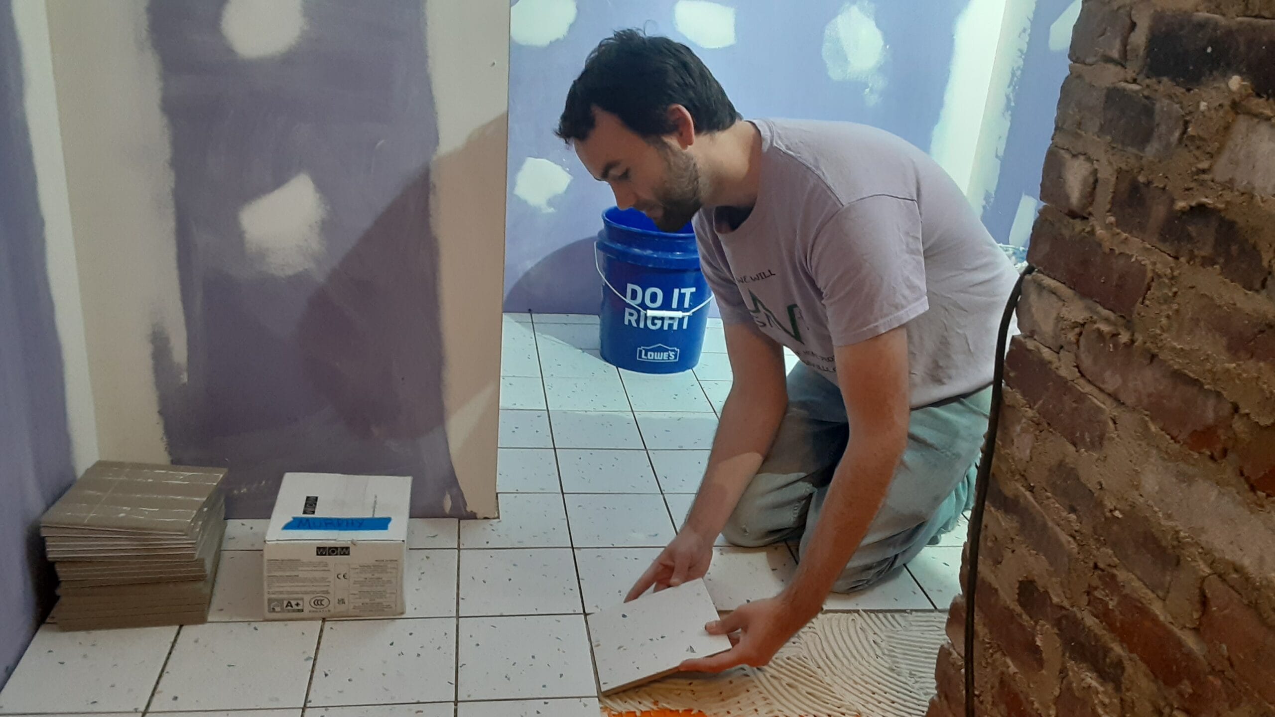 Professional tile installation services by SAVU LLC in NH and MA