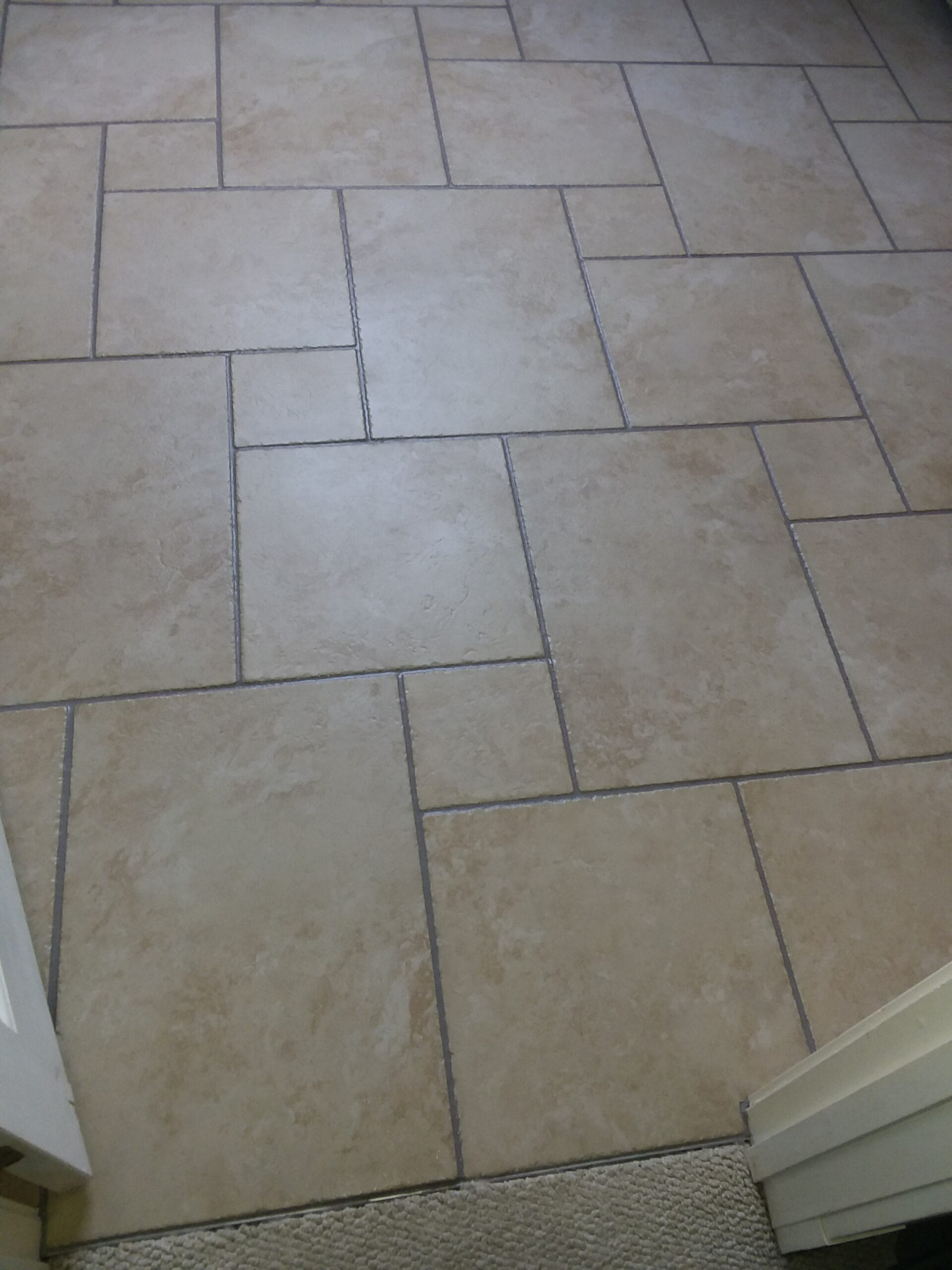 Natural stone tile detail by SAVU LLC