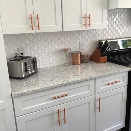 Honeycomb Tile Backsplash