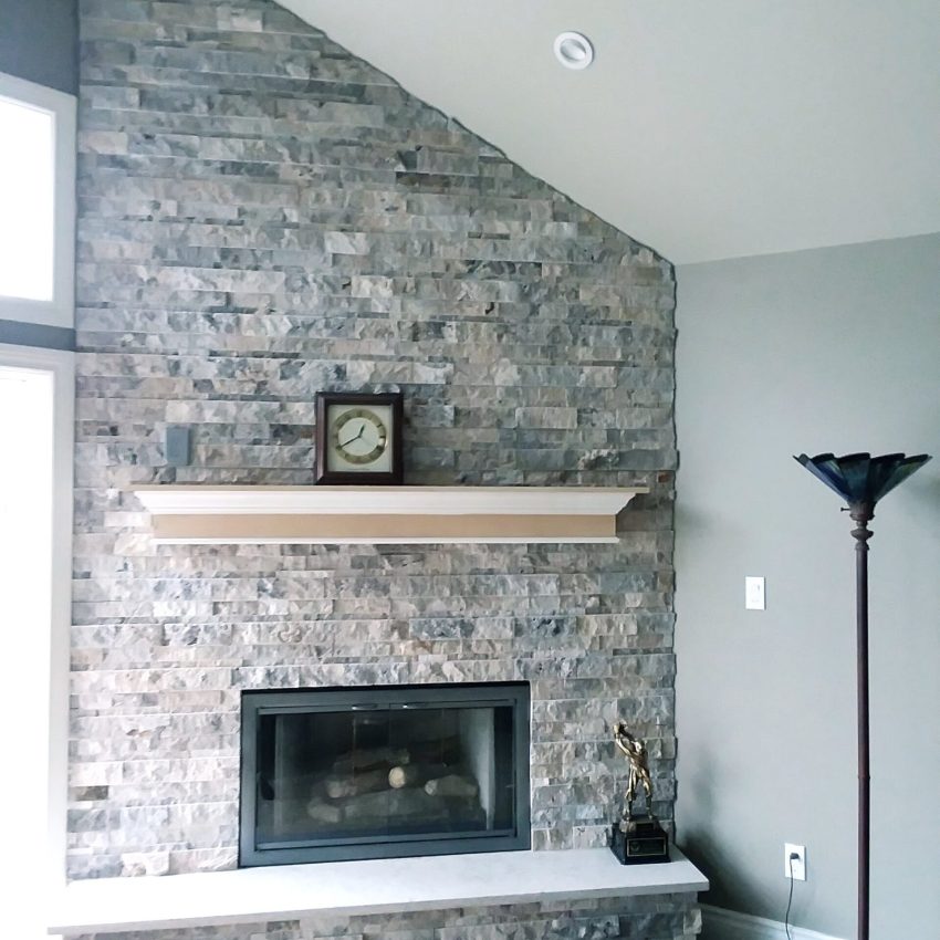 Fireplace Tile Installation | SAVU LLC