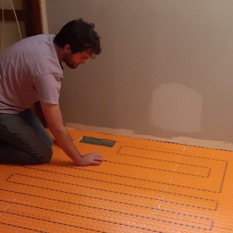 Schluter floor underlayment